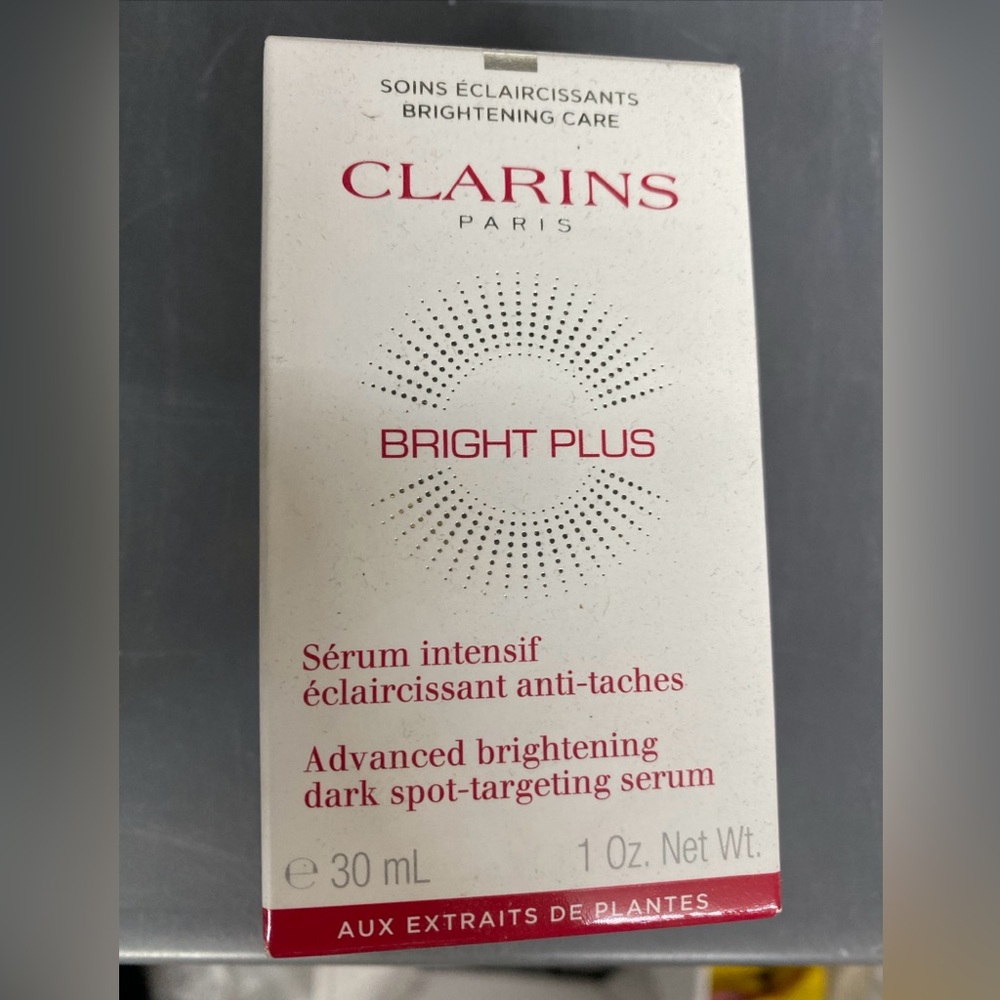 Clarins Bright Plus Advanced Brightening Dark Spot-Targeting Serum 1.0oz 0221